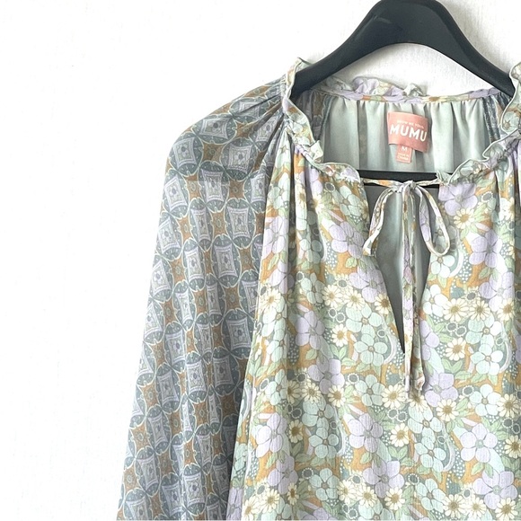 Show Me Your MuMu Revolve Birdie Mini Dress in Primrose Print - Picture 4 of 15